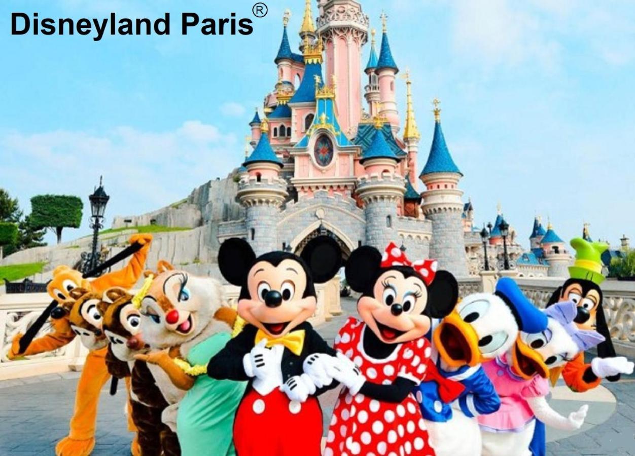 Les Nympheas, Appart Au Calme Et Grand Jardin A 15 Min De Disneyland, Crecy-la-Chapelle Bagian luar foto