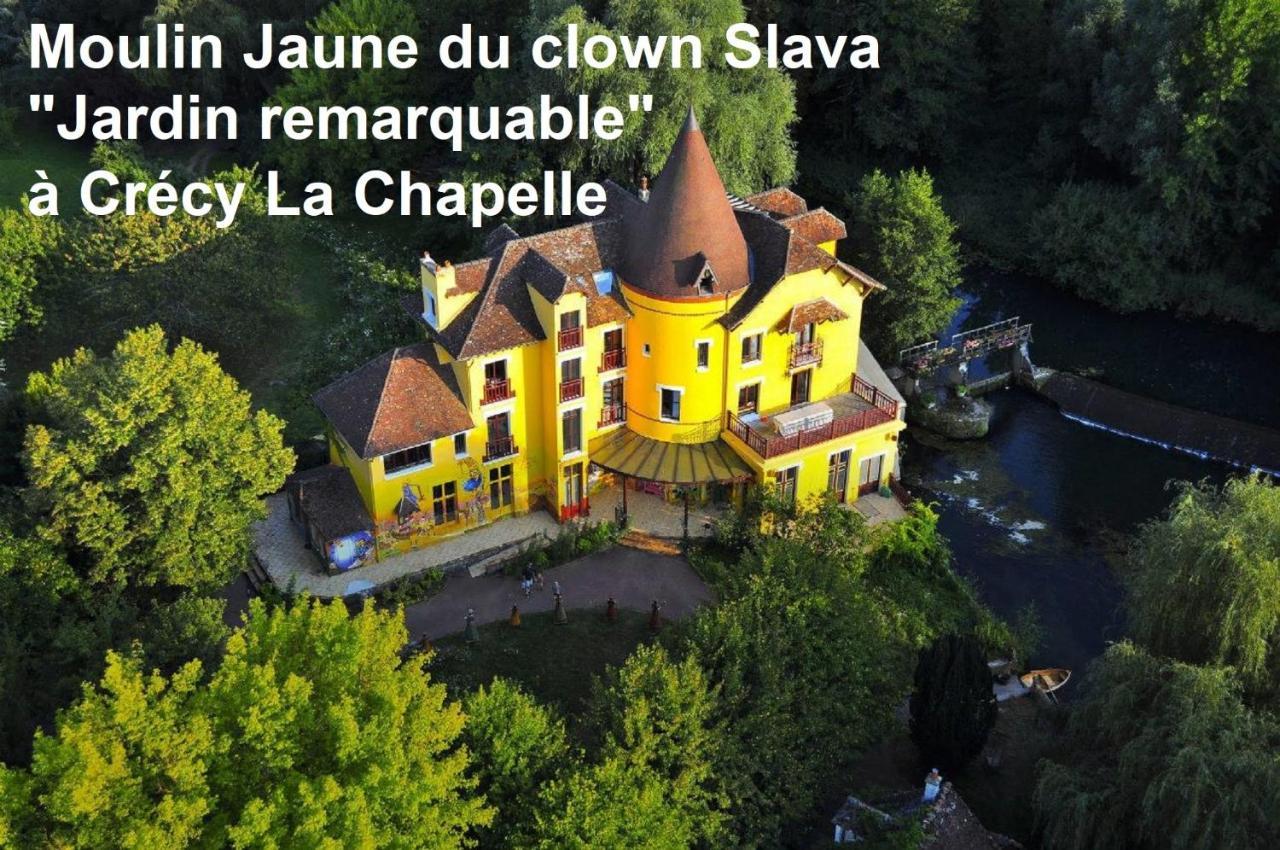 Les Nympheas, Appart Au Calme Et Grand Jardin A 15 Min De Disneyland, Crecy-la-Chapelle Bagian luar foto