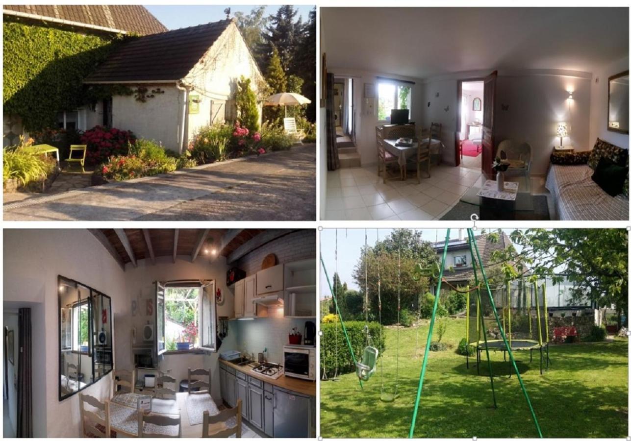Les Nympheas, Appart Au Calme Et Grand Jardin A 15 Min De Disneyland, Crecy-la-Chapelle Bagian luar foto